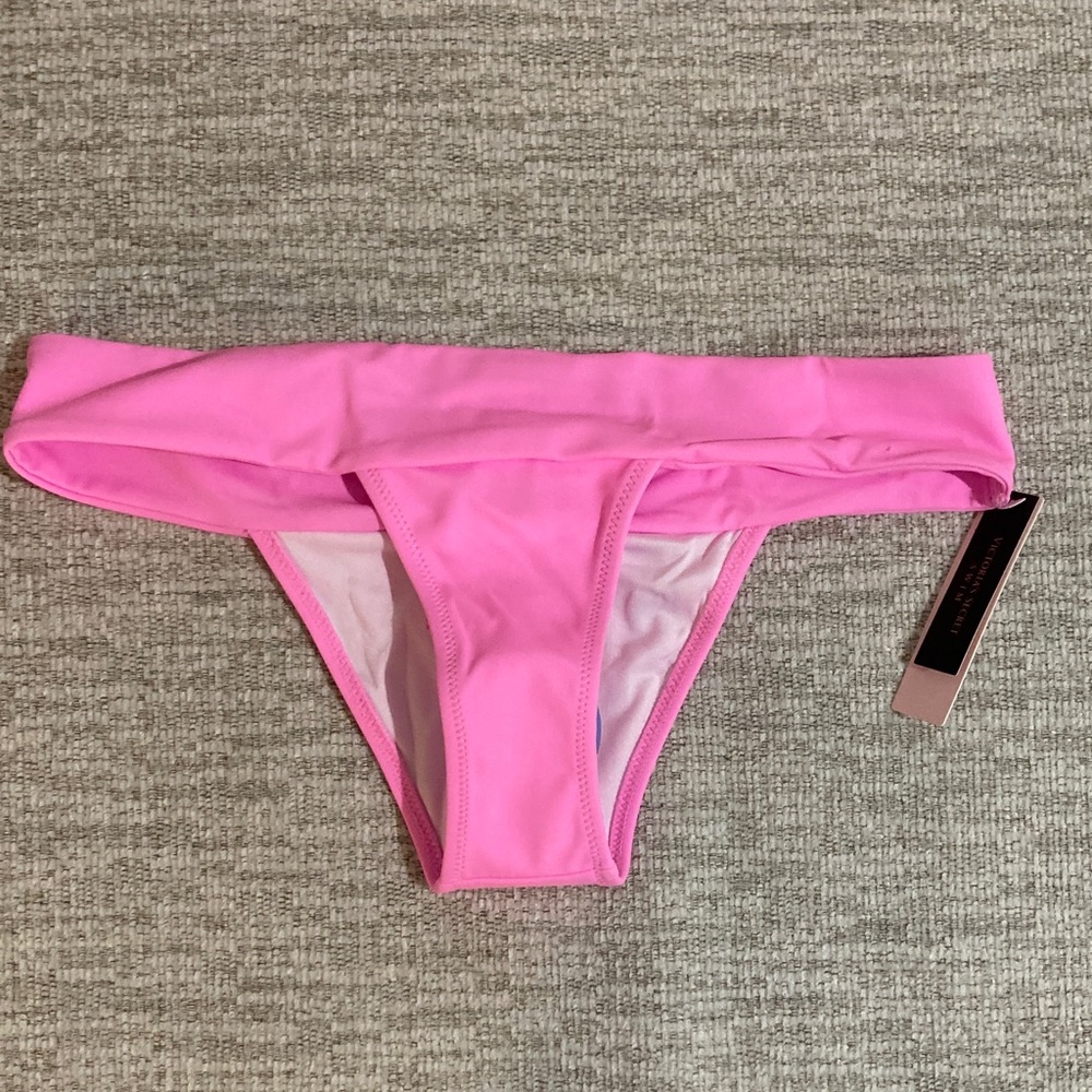 Victoria's Secret Bright Pink Bikini Bottom xs